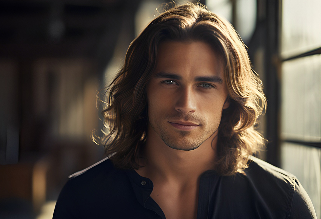 Medium Long Hair Side And Front Part