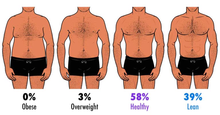 Most attractive body fat percentage for men 768x402