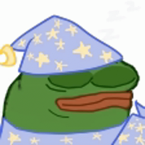 Pepe sleeping