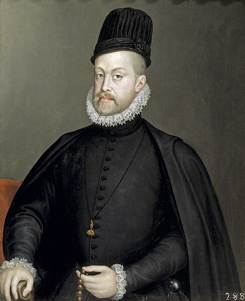 Portrait of Philip II of Spain by Sofonisba Anguissola   002b