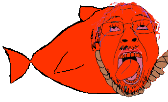3299 animal bloodshot eyes crying fish glasses hanging mustache open mouth rope soyjak stubble