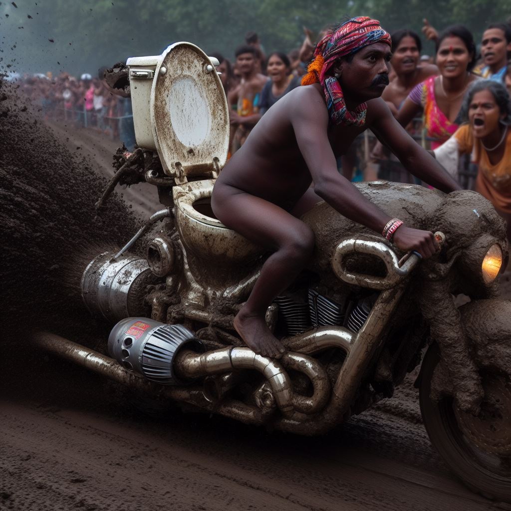 Poop fueled bikemkII