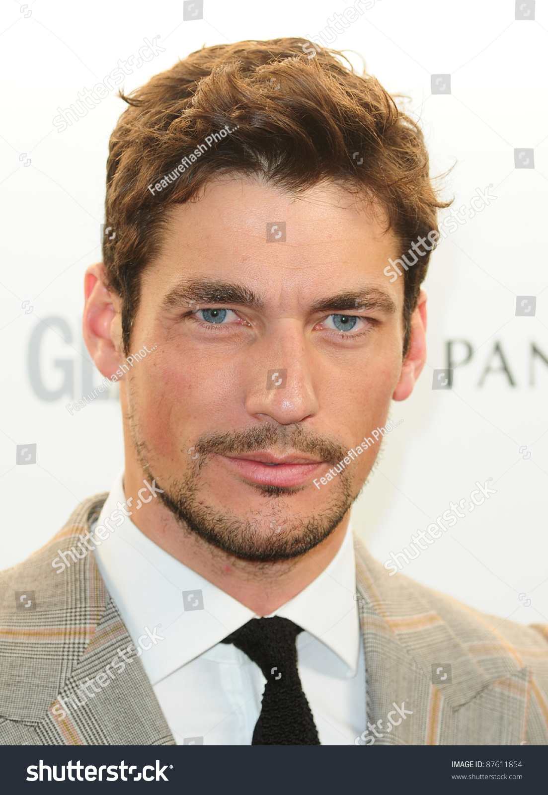 Stock photo david gandy arriving for the glamour awards berkeley square london picture by 8761