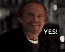 Jack nicholson yes Jack nicholson yes