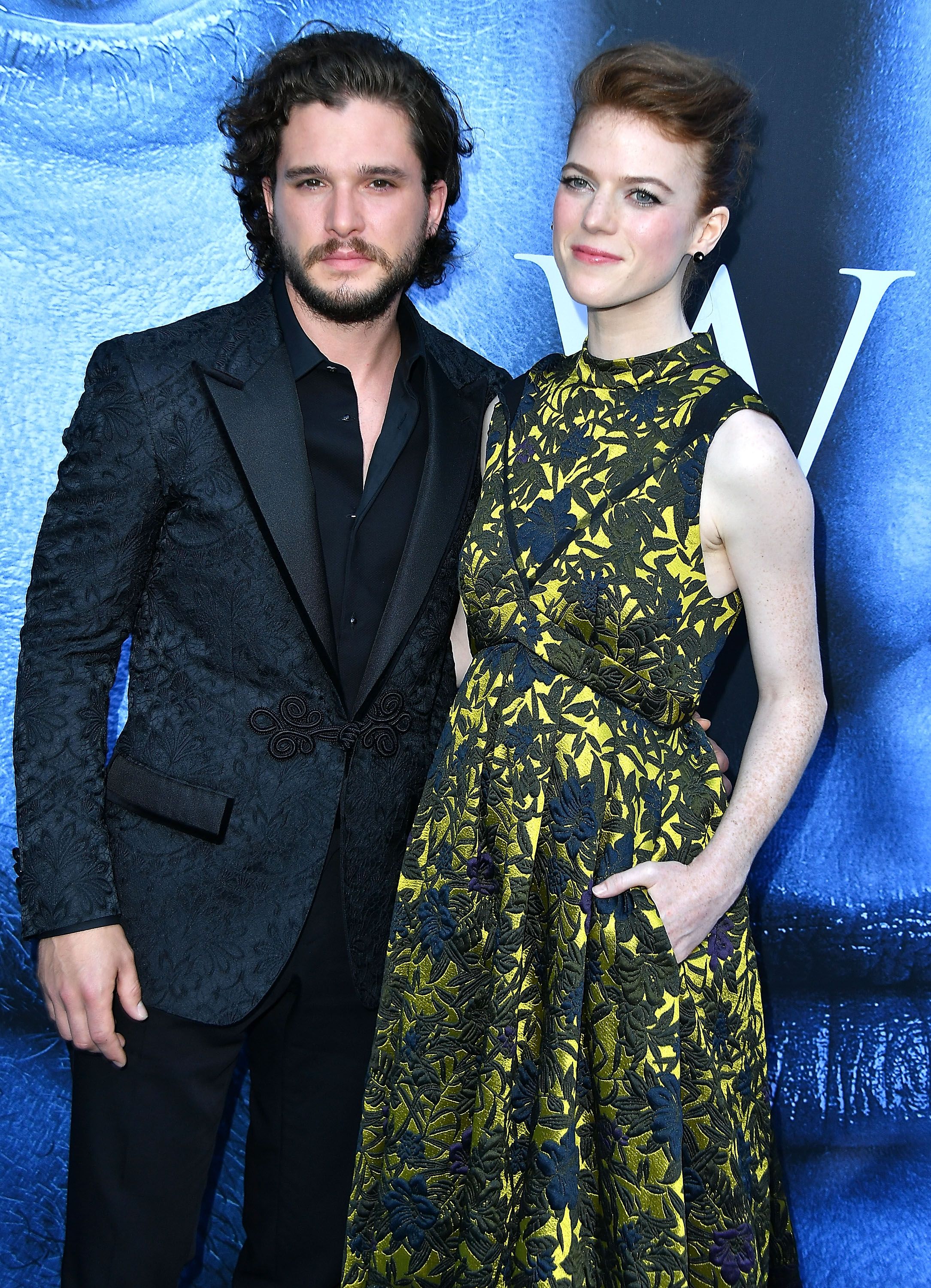 Kit harington rose leslie arrives at the premiere of hbos news photo 813658612 1549225703