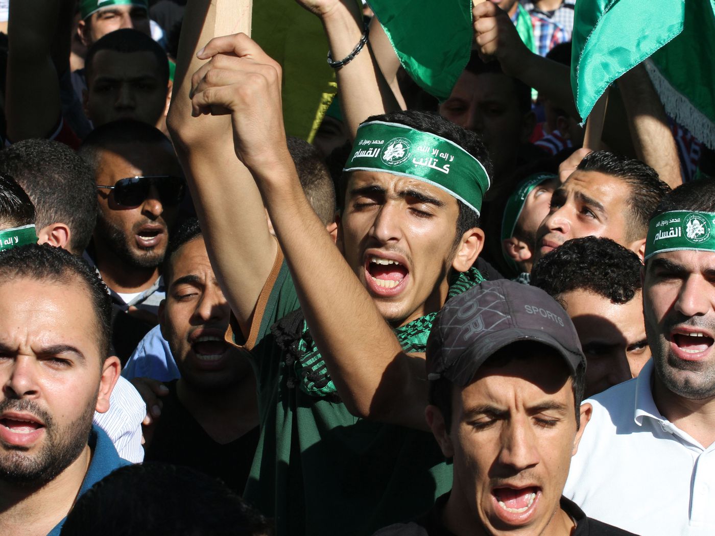Hamas rally nablus