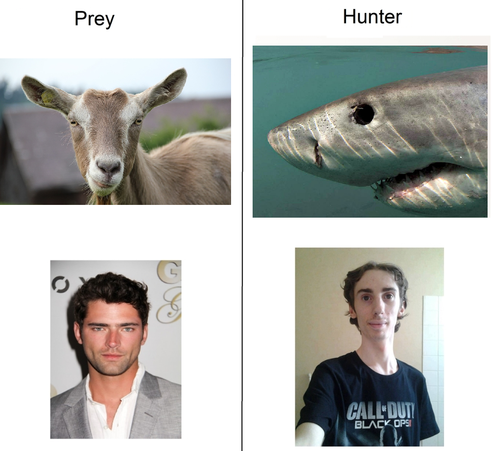 Hunter prey