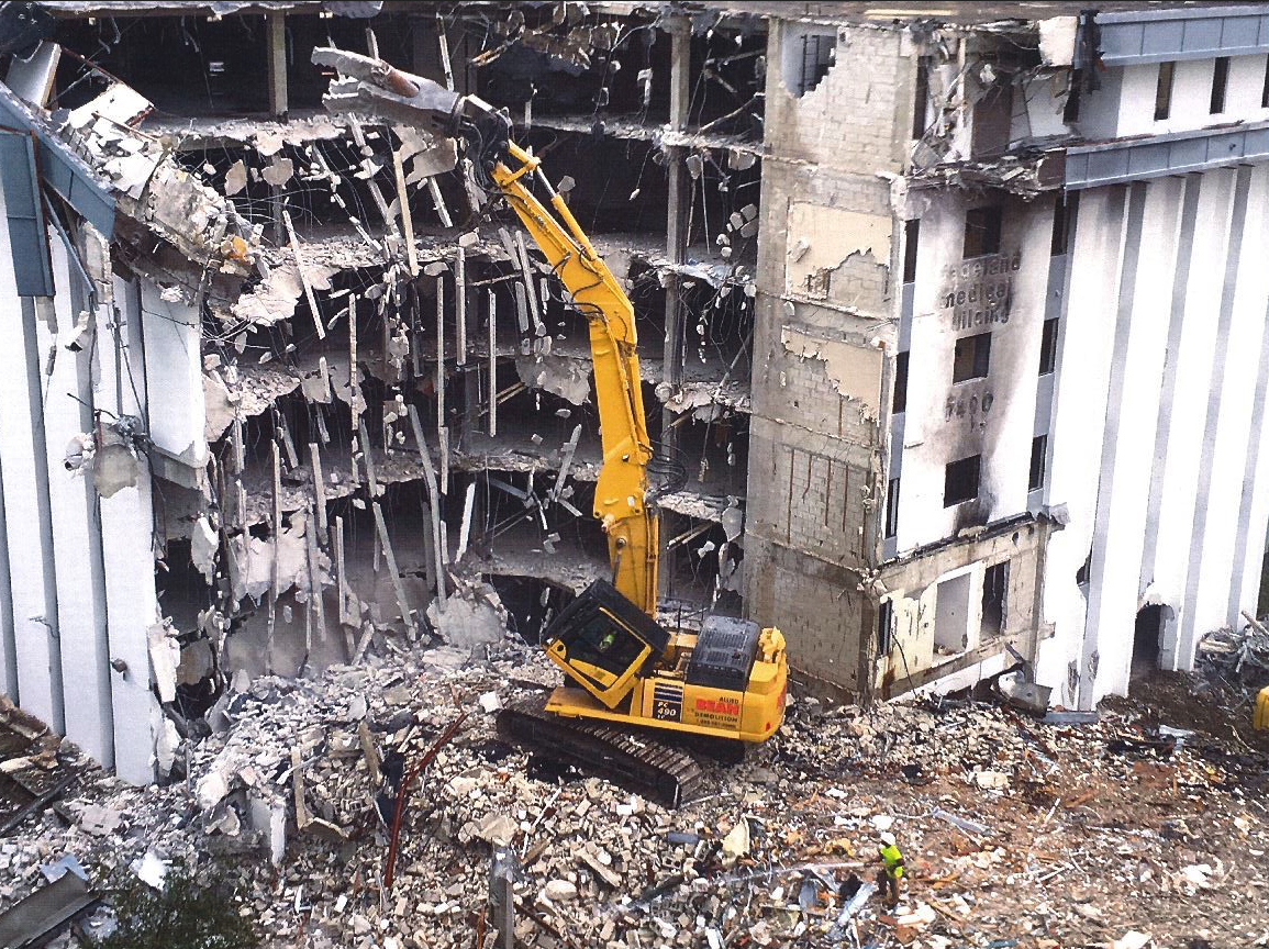 Comercial demolition
