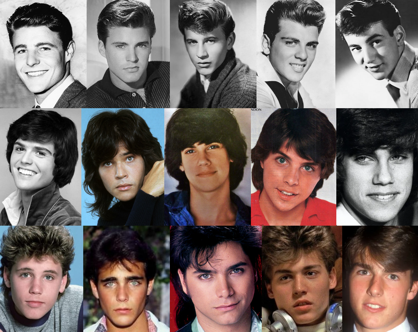 50s to 80s looks