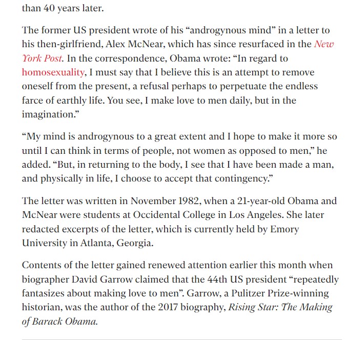 Obama gay incel