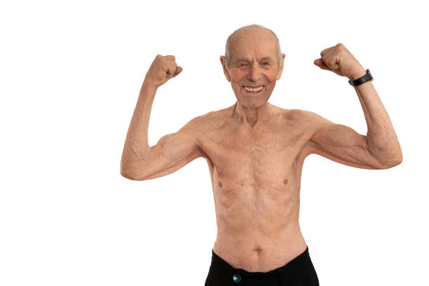Old man body