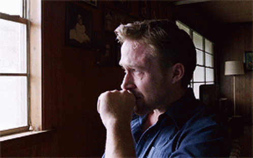 Gosling sad