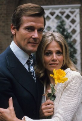 Roger Moore with Britt Ekland 272x400