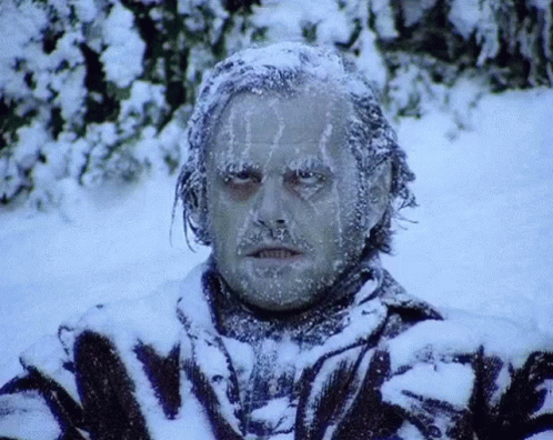 Frozen no more snow please lol