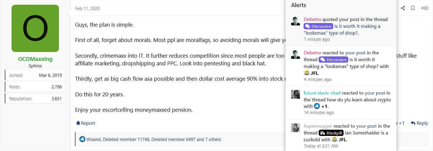 Screenshot 2023 10 30 at 16 44 03 Legit New Money Millionaire Giving Free Opinions
