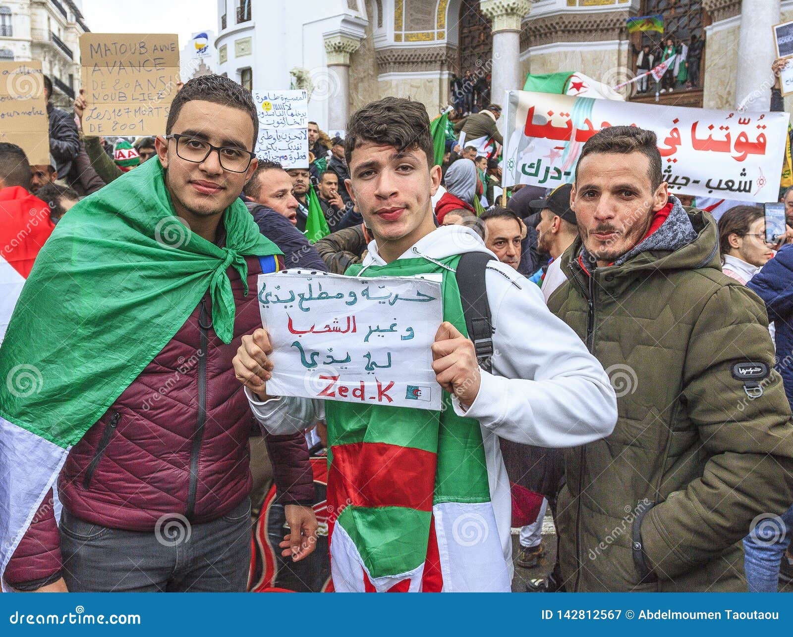 Arab spring algeria huge demonstrations algiers capital algeria friday march th algerians mani