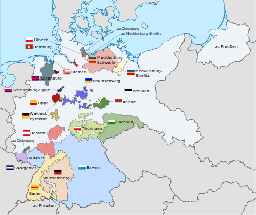 Lnder der Weimarer Republik