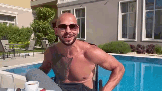 Tate laughing flip the burgers