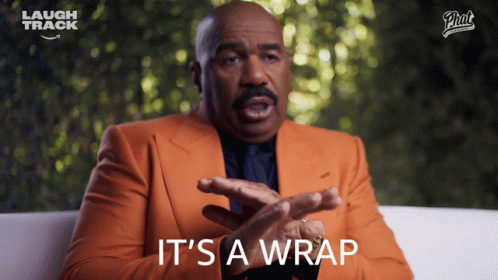 Its a wrap steve harvey