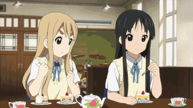K on cake