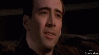 Nicholas cage laughing