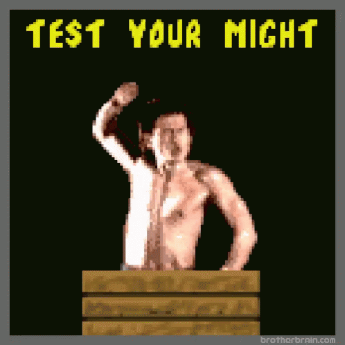 Mortal kombat test your might