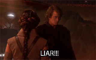 Liar anakin skywalker