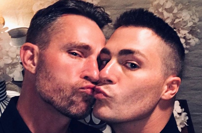 Colton haynes wedding