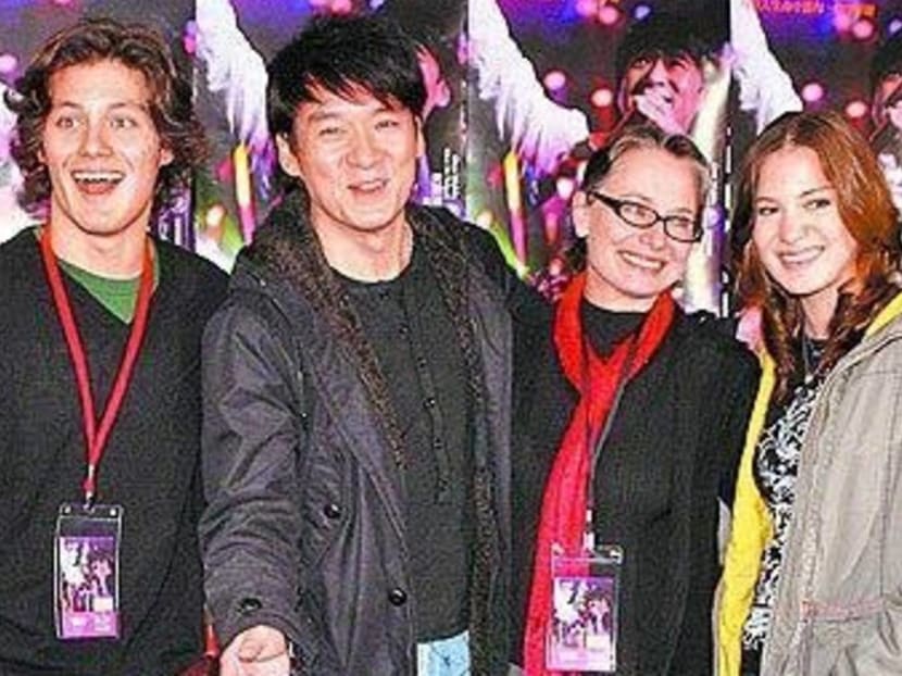 Wakin chau s mixed race son 12