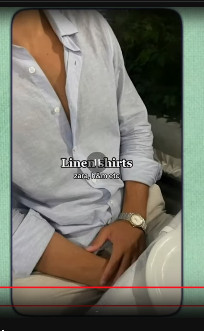 Linen shirts