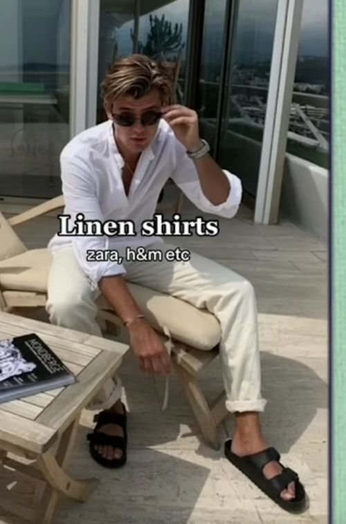 Linen shirts