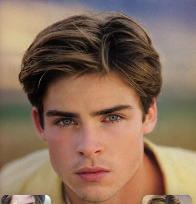 Sommerhalder and Brad Pitt morph