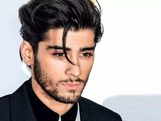 Zayn Malik with lucious messy hair 600x