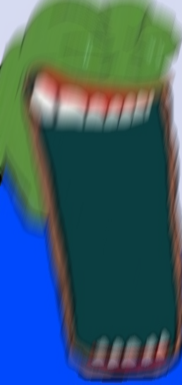 22 blue background blue shirt blurred closed eyes crying frog laughing open mouth pepe variant