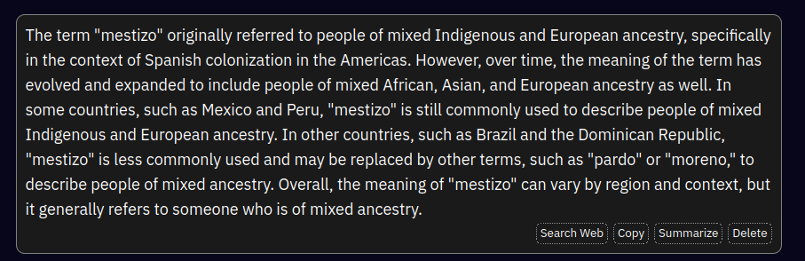 Mestizo