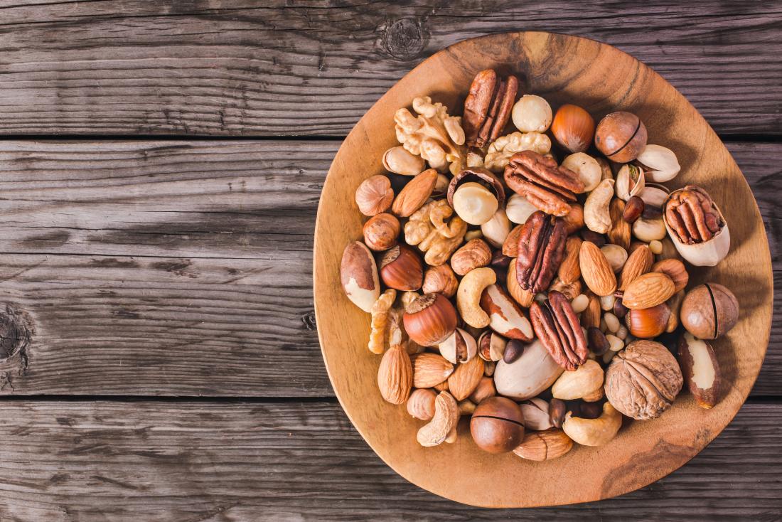 Serving of nuts Serving of nuts
