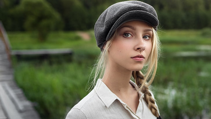Women model alice tarasenko long hair wallpaper preview