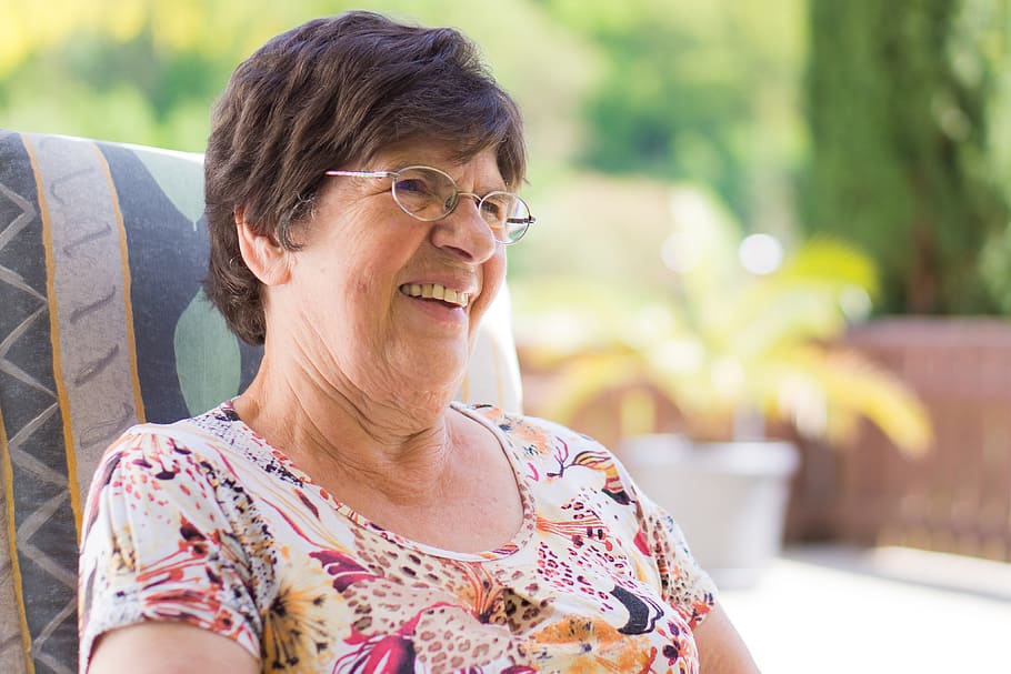 People elderly grandma grandmother