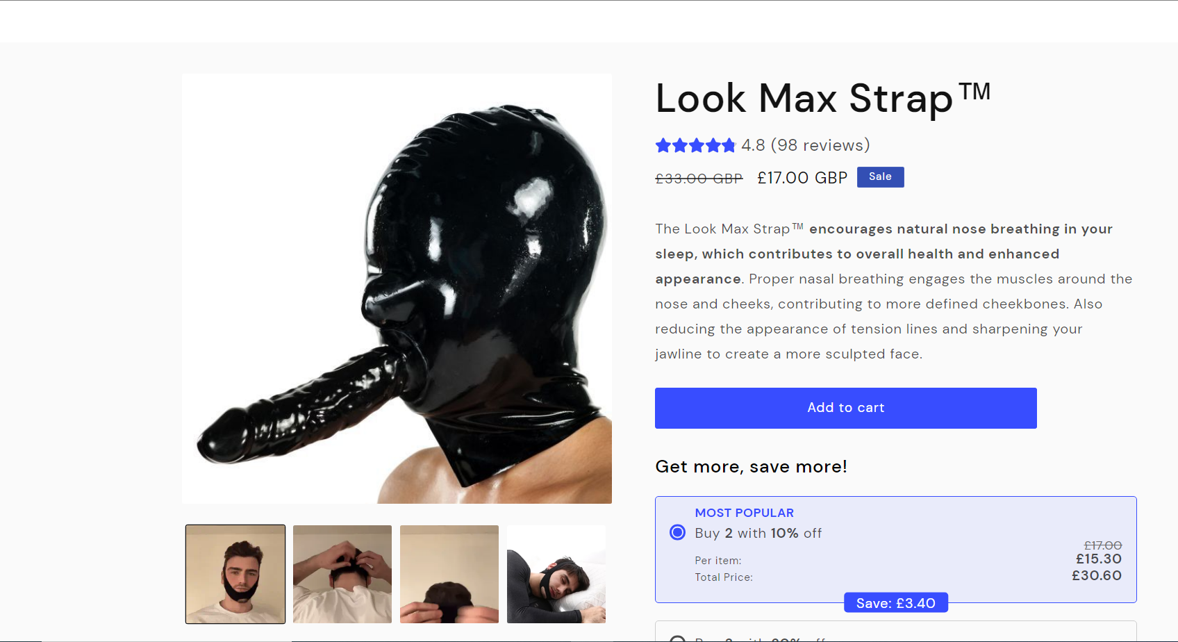 Looksmaxstraptm