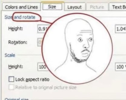 And rotate
