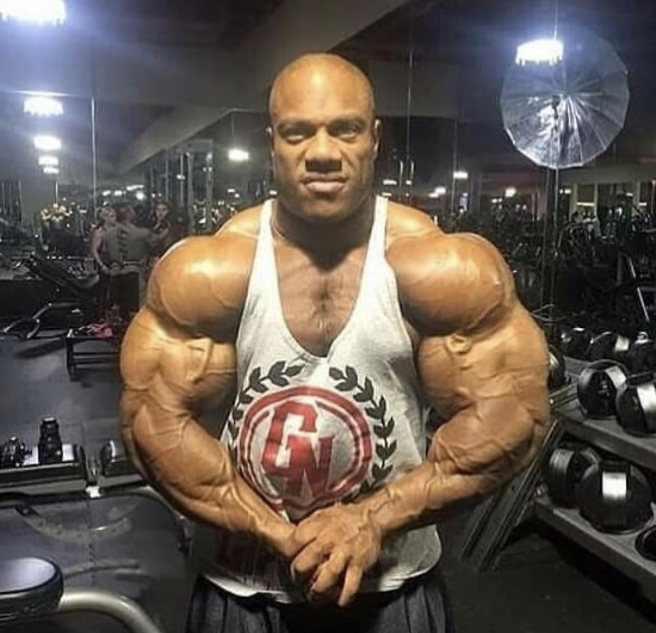 Phil Heath just looked disgusting to look at 