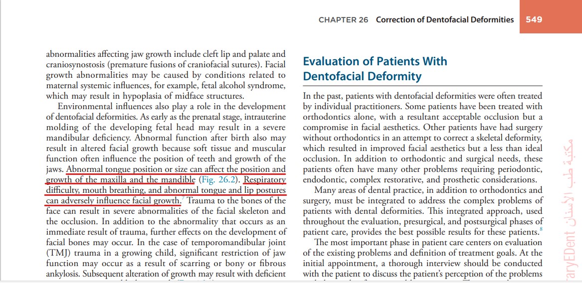 Mouthposture on face   JR Hupp