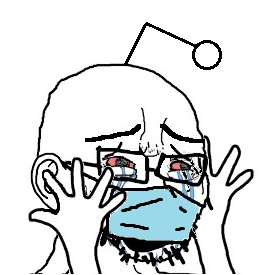 627 antenna arm bloodshot eyes crying ear glasses hand hands up open mouth reddit soyjak stubb