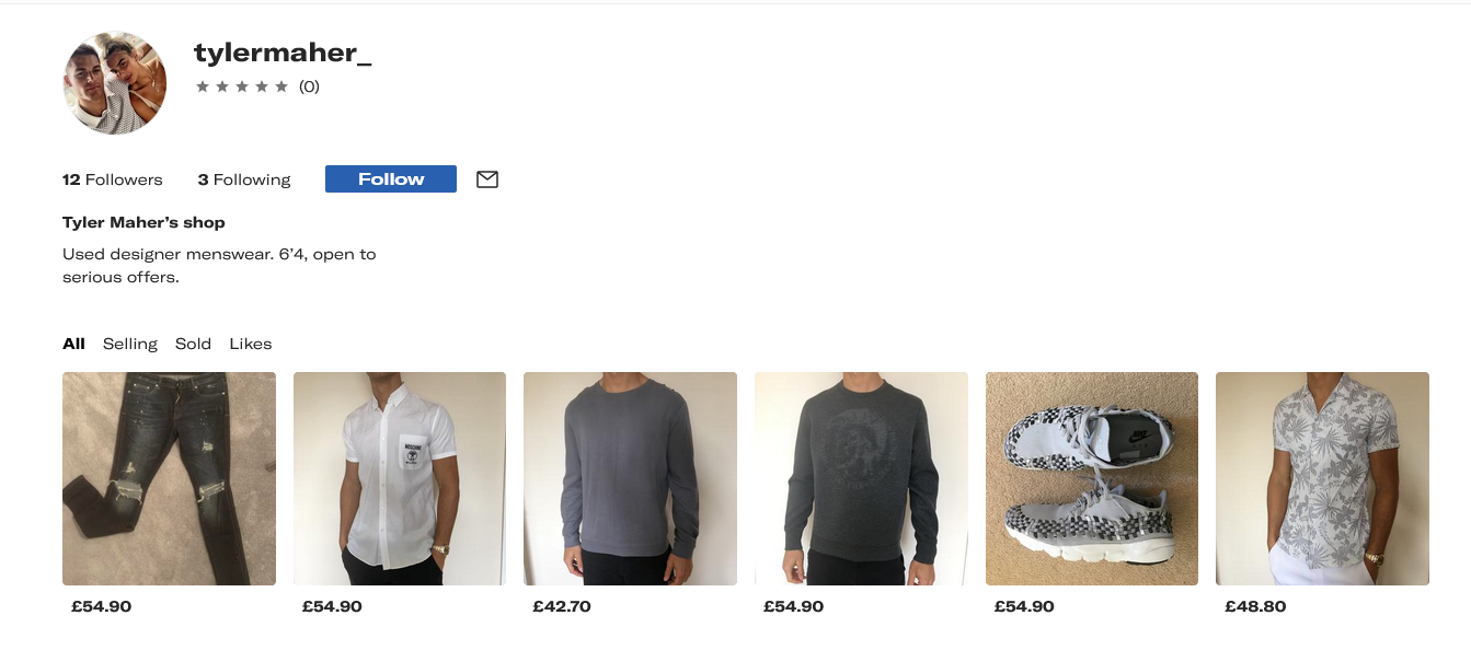 Screenshot 2024 01 10 at 19 43 16 tylermaher s Depop Shop Depop Screenshot 2024 01 10 at 19 43 16 tylermaher s Depop Shop Depop