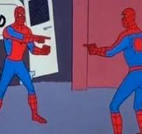 Spider-Man: No Way Home's Spider-Mans recreate the pointing ...