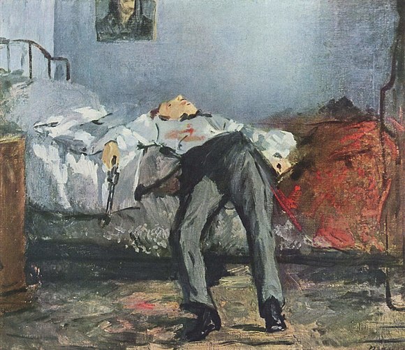 580px Edouard Manet   Le Suicid
