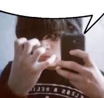 Emo speech bubble