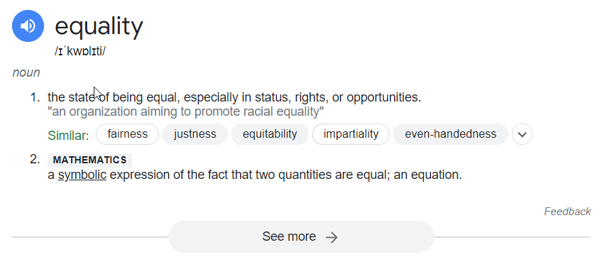 2024 02 06 22 07 21 equality   Google Search