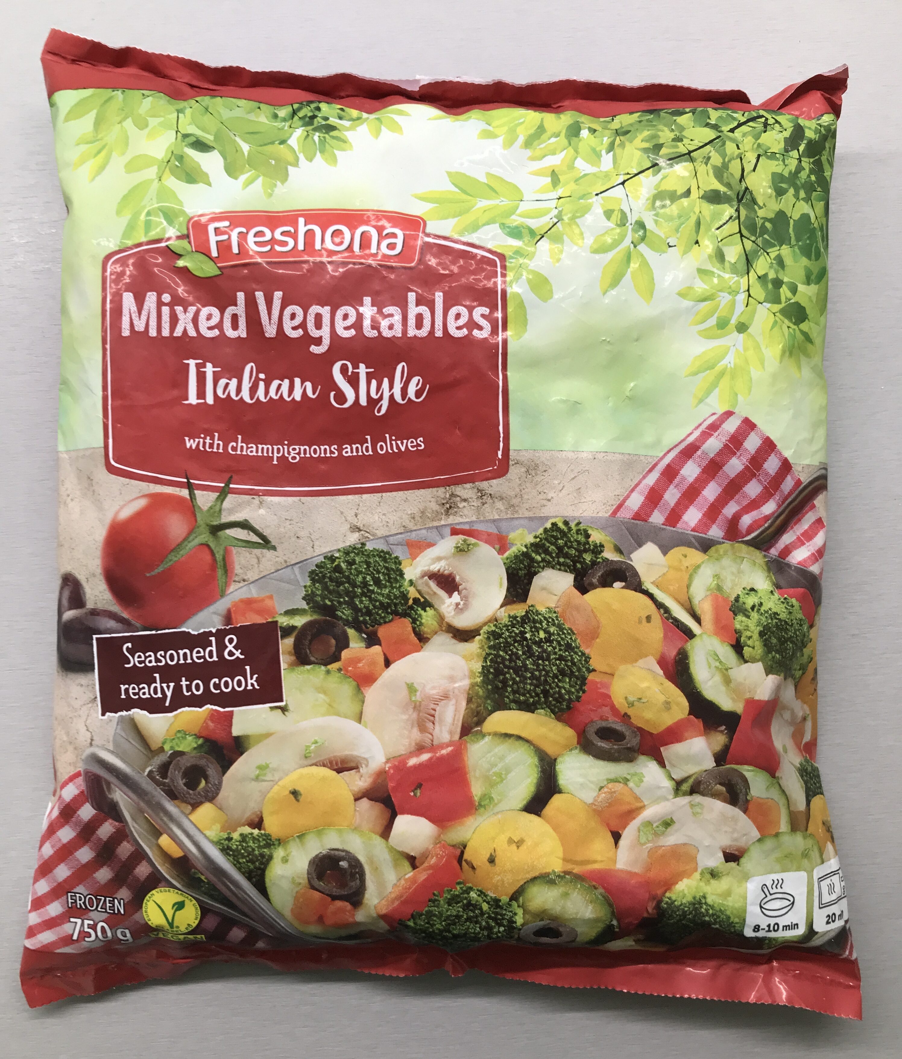 Frozen veg