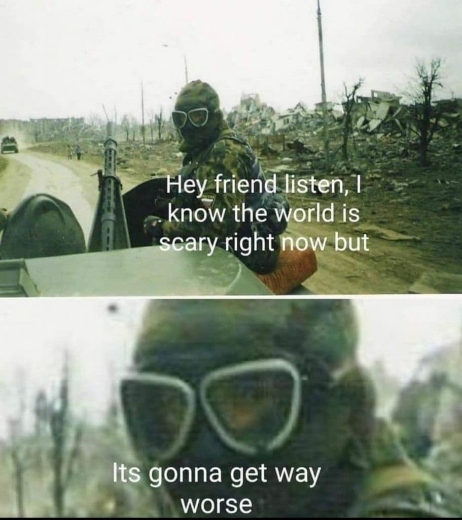 Its gonna get way worse Its gonna get way worse